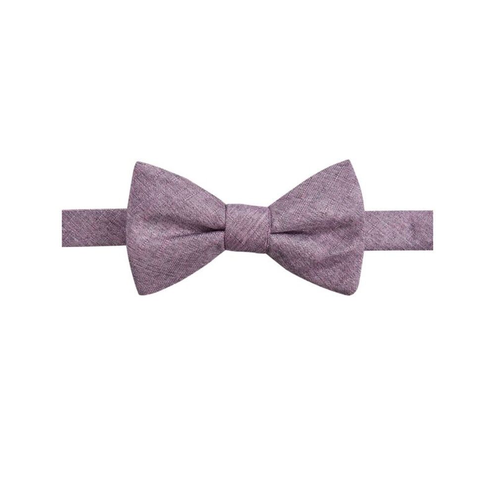 RYAN SEACREST Mens Pink Textured Silk Bow Tie